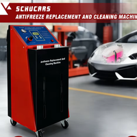Machine de service de liquide de refroidissement pour véhicules lourds, grande capacité pour camions et autobus