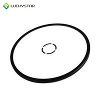 Plafonnier LED rond contemporain 22W avec contrôle de la température de couleur 4000K pour salon