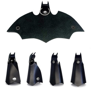 Envío directo disponible para funda de llaves de coche con diseño de murciélago de dibujos animados, de cuero PU, protector de llaves de coche, funda antipérdida para llaves del hogar. - Product Image 4