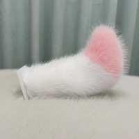 Queue électrique télécommandée en fausse fourrure, réaliste, en peluche, pour cosplay d'anime, accessoires de jeu de rôle (renard, loup)