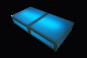 RGB 60*60cm Aluminio Blanco Pista de baile Pantalla LED Evento Acrílico Lumo Etapa para bodas y eventos - Product Image 6