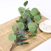 Feuilles artificielles fleur d'eucalyptus Sen département décoration de mariage vert maison restaurant placement