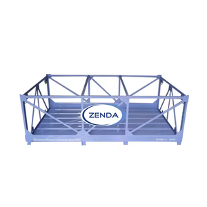 Palettes pliables résistantes de cage en acier avec la marque faite sur commande de <span class=keywords><strong>Zenda</strong></span> de taille de grillage - Product Image 1