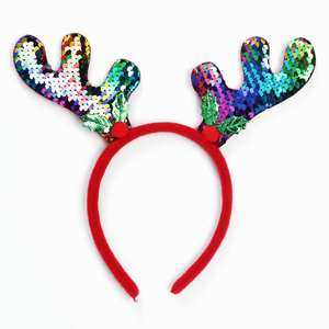 2021 الساخن بيع عيد الميلاد عقال هيرباند حزب الرنة قرن الوعل سانتا قبعة عقال للكبار و Childchristmas قبعة - Product Image 6