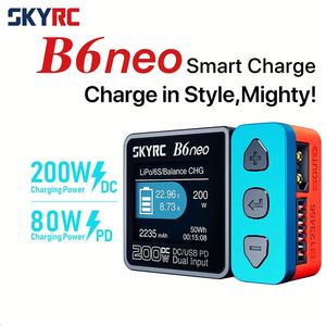 B6neo Battery Smart Balance Charger 200W PD 80W Input for RC Model Car Ship <b>Boat</b> Airplane - Product Image 4