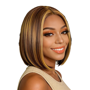Offerta Speciale: Parrucche Bob Corte Ricci da <span class=keywords><strong>Donna</strong></span> con Riga Laterale 2026, Voluminose e Naturali, Stile Brasiliano, Produzione all'Ingrosso Vietnamita - Product Image 2