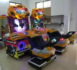Jogos operados com moedas ganhar dinheiro máquina de arcade on-line simulador de treinamento de condução de carro corrida cockpit outros produtos do parque de diversões