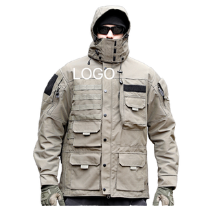 เสื้อแจ็คเก็ตกันน้ำสำหรับกิจกรรมกลางแจ้ง Beetle Mark 5 Tactical Trench Coat รุ่นปกติ ความยาวปกติ ผลิตจากไนลอนสำหรับฤดูใบไม้ร่วง พร้อมปกตั้งและซิปปิด - Product Image 1