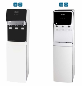 Distributeur d'eau sur pied avec machine à glaçons, chargement par le bas, glaçons en forme de balle / glaçons en pépites, eau froide/chaude, écran tactile, fabricant - Product Image 5