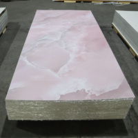 Produsen OEM ODM Panel Dinding PVC Tekstur Bunga 3D Putih Mewah Tahan Air & Tahan Gores dengan Aksen Emas