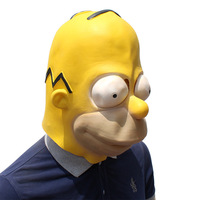 Masques de cosplay drôles et effrayants pour adultes, taille unique, en latex, pour Halloween, Noël, carnaval, fête costumée, masque intégral, capuche