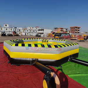 Outdoor carnival party interactive sports melting down <b>games</b> <b>inflatable</b> wipe out challenge - Product Image 3