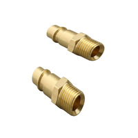 Pièces détachées personnalisées pour compresseur Raccords de tuyauterie pour compresseur d'air Mamelons en laiton 1 ''et 3/4''