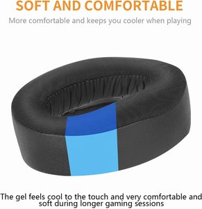 Oreillettes en Gel de refroidissement de haute qualité pour <span class=keywords><strong>Sony</strong></span> PS5 accessoire de remplacement de casque sans fil <span class=keywords><strong>PULSE</strong></span> <span class=keywords><strong>3D</strong></span> pour le confort et le refroidissement - Product Image 3