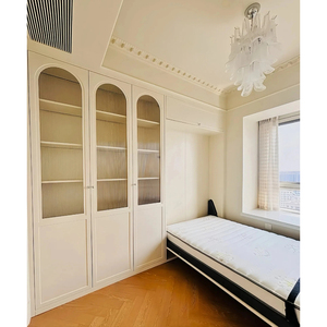<span class=keywords><strong>Lit</strong></span> Mural Double Size Queen Personnalisé Mécanisme De <span class=keywords><strong>Lit</strong></span> Mural Avec <span class=keywords><strong>Armoire</strong></span> Et Bureau Mural Chambre À Coucher - Product Image 3