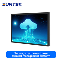 Tablette Commerciale Suntek 21,5 Pouces Android 14 Nouvelle Génération FHD 4G+64G Écran Tactile Intelligent KDS à Bords Fins USB