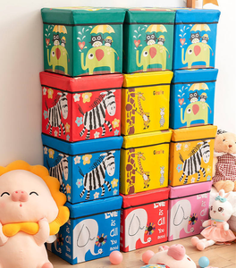 Boîte de <span class=keywords><strong>rangement</strong></span> pliable en tissu imperméable pour jouets, vêtements et autres articles - Product Image 6