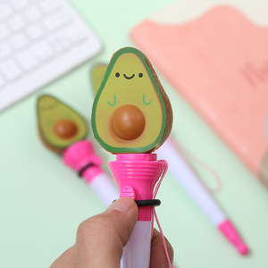 Bolígrafo de juguete promocional con logotipo personalizado, bolígrafo de fruta, <span class=keywords><strong>aguacate</strong></span>, divertido, interesante, bonito bolígrafo Kawaii para papelería - Product Image 4