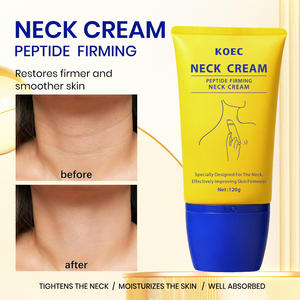 Crema reafirmante para el cuello con péptidos, crema para apretar y levantar el cuello para piel Crepey OEM ODM, crema hidratante profunda para el cuidado de <span class=keywords><strong>Fcae</strong></span> de etiqueta privada - Product Image 2