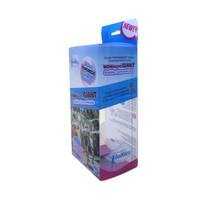 Logo Custom Transparent Clear Acetate Window Plastic Printed Gift Folding Pet Customized Pvc Color Box