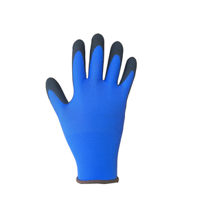 Gants de travail en nitrile sablé DDSAFETY OEM, gants de sécurité avec paume enduite de nitrile noir, gants industriels respirants antidérapants - Product Image 6