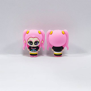 New Design Soft Material Custom Food Grade Silicone Non-Toxic CE Certified K-pop Focal Beads Pen <strong>Wholesale</strong> Demon <strong>Hunters</strong> - Product Image 3