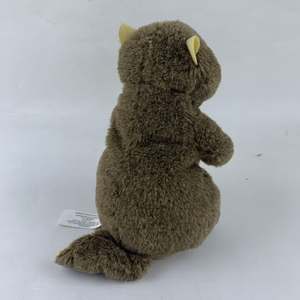 Jouet en peluche parlant personnalisé amusant <span class=keywords><strong>qui</strong></span> répète ce que vous dites, jouet en peluche en forme de <span class=keywords><strong>castor</strong></span> - Product Image 4