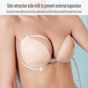 Hot Sexi Foto Silicone Soutien-Gorge Transparent Collant Dos Nu et Sans Bretelles Adhésif Soutien-Gorge Taille Personnalisée Silicone Adhésif Sexy Soutien-Gorge - Product Image 5