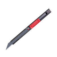 Cuchillo Profesional para Películas de Vinilo SDI, Cuchillo Multiusos de Acero Inoxidable con Hoja de 9 mm y Ángulo de 30 Grados 3008C