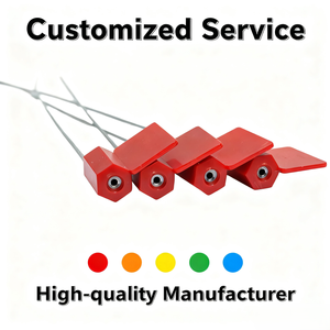 HS-CS3004 제조 NFC <span class=keywords><strong>RFID</strong></span> UHF 일회용 안전 보안 풀 타이트 스틸 씰링 와이어 씰 타이 락 메탈 <span class=keywords><strong>RFID</strong></span> 케이블 씰 - Product Image 4