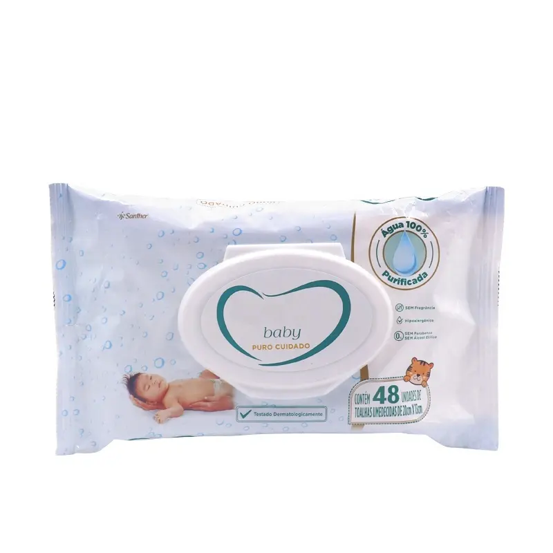 MeiFan 60 80 100 120 шт. натуральные детские салфетки гипоаллергенные детские влажные салфетки