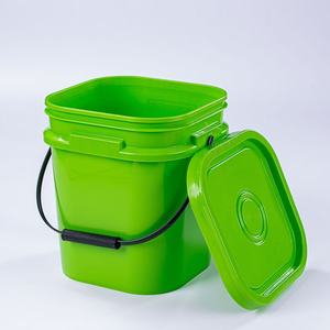 Cấp thực phẩm nhựa trong suốt Thùng vuông 1000 + mua thêm dày nông nghiệp phân bón hạt giống thùng rỗng - Product Image 3