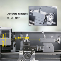 Nouveau SIHAO vis-coupe Gap lit Horizontal métal universel Tour Tour Machine 1100W MT5 broche léger 1 an de garantie
