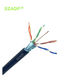 Szadp 23AWG 24AWG <span class=keywords><strong>CAT5</strong></span> CAT5E cu CCA <span class=keywords><strong>ccam</strong></span> cu UTP/<span class=keywords><strong>FTP</strong></span> đầy đủ PVC Áo khoác LAN Cáp 305m - Product Image 5