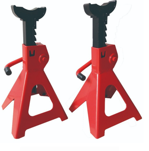 Béquilles de levage professionnelles robustes de 6 tonnes pour véhicules, béquilles d'essieu de type broche à hauteur réglable pour automobiles - Product Image 1