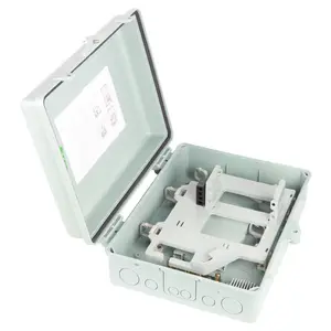 New Stock Arrival 16 core FTTH Fiber Distribution box Terminal optical with 1*16 PLC splitter box for telecommunication