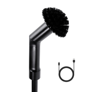 Cepillo de Limpieza Eléctrico con Mango Extensible, Ahorra Esfuerzo, Largo Alcance, Servicio OEM de <span class=keywords><strong>Marca</strong></span> Personalizada, para Bañera y Azulejos - Product Image 2