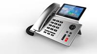 Beau design nouveau modèle SIP Business Phone grand écran pour l'interphone de bureau avec 4 lignes VOIP/compte