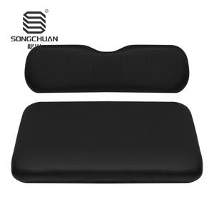 EZGO TXT Black Golf Cart <b>Seat</b> <b>Cushions</b> & Pillow Source Manufacturer with Front <b>Seat</b> <b>Cushion</b> and Backrest - Product Image 4