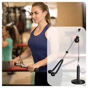 Çapraz makine için top uçlu egzersiz ipi ile OEM ayarlanabilir kasnak kablosu - Product Image 5