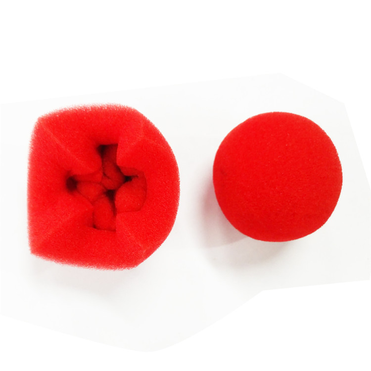 ZJKS Starter magic props red sponge ball to square magic ball tricks