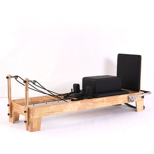 دلو سرير من خمس قطع من الخشب الأساسي ، سلم تعليمي شخصي ، كرسي درجة ثابتة لليوغا ، علوي ، بيلاتيس الإصلاحيين - Product Image 3