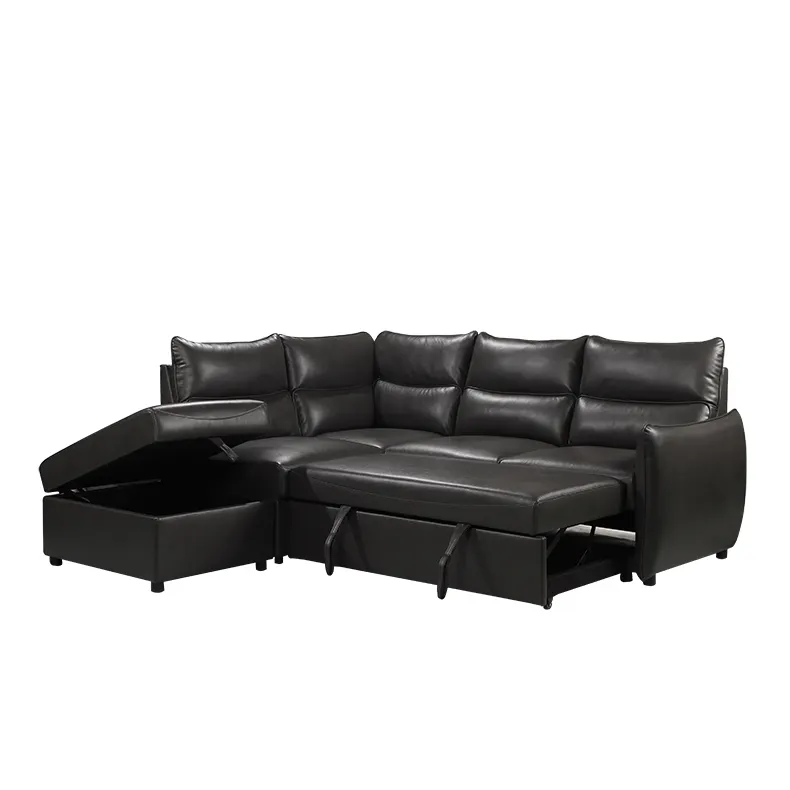 Sofa Kết Hợp Bằng Da Kiểu Ottoman + Ghế Sofa + Ghế Sofa Giá Xuất Xưởng Hàng Đầu Ghế Sofa Bộ Đồ Nội Thất Phòng Khách