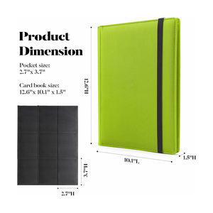 Voyage Photo Carte Sac Carte Postale Titulaire De La Carte PU Personnalisé Carte protection Couverture 9 Compartiments 20 Pages De Mariage Logo Album - Product Image 2
