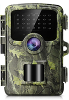 Caméra de chasse 4K 48MP, déclenchement rapide 0,2s, vision nocturne 20m, étanche IP66, caméra de surveillance de la faune extérieure, prend en charge les cartes SD jusqu'à 512 Go
