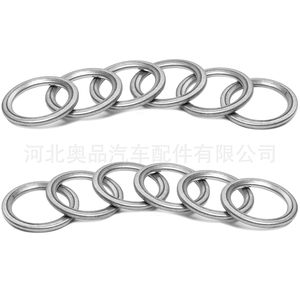 Junta de tapón de drenaje de aceite de cobre y aluminio para piezas de repuesto de reparación de motor Volkswagen Audi Porsche Skoda - Product Image 3