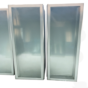 Porte vitrée de stockage isotherme à vue complète en verre trempé pour réfrigérateurs de présentation de boissons avec étanchéité parfaite et nettoyage facile - Product Image 2