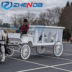 Coche fúnebre <span class=keywords><strong>americano</strong></span> personalizado/<span class=keywords><strong>Carro</strong></span> ataúd tirado por <span class=keywords><strong>caballos</strong></span> clásico al por mayor/suministros funerarios al por mayor a precio bajo a la venta - Product Image 4