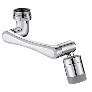 1080 Multi-angle Telescopic Adjustable Swivel Sink Faucet Extender with 2 Water Outlet Modes - Product Image 3