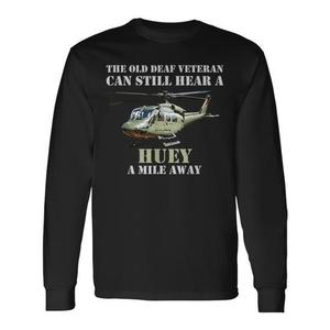 Le vétéran malentendant peut encore entendre le chant du hibou - T-shirt à manches longues - Product Image 1